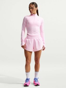 Nike - Tempo Flow Swoosh Women's Dri-FIT Mid-Rise Brief-Lined Running Shorts