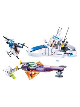 Sluban - Construction Brick Toy Manhunt In Sea