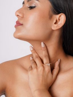 Joker and Witch - Joker & Witch Tritonian White Pearl Gold Ring