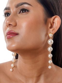 Joker and Witch - Joker & Witch Pearlina Gold Earrings