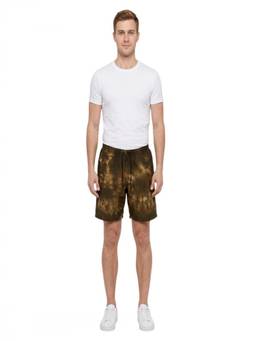 Woolrich - Green Tie-Dye Swim Shorts