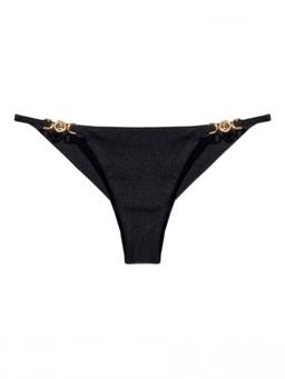 Versace - Black Embellished Bikini Bottom