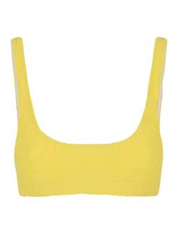 Dsquared2 - Yellow Logo Bikini Top