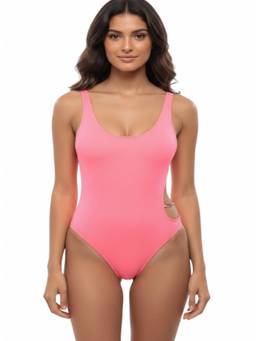 Diesel - Pink Solid Swimsuit