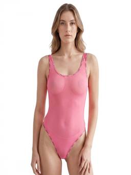 Diesel - Pink Transparent Swimsuit