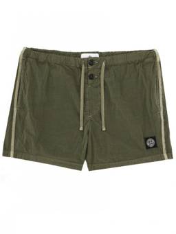 Stone Island - Green Drawstring Swim Shorts