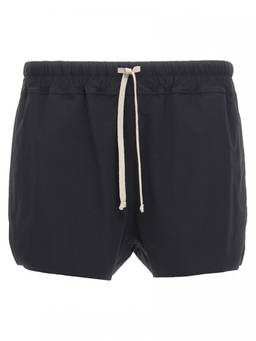 Rick Owens - Black Solid Swim Shorts