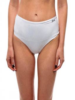 Karl Lagerfeld - White Logo Bikini Bottom