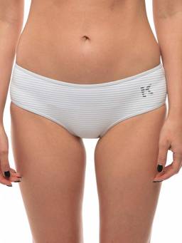 Karl Lagerfeld - White Stripes Bikini Bottom