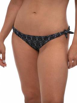 Karl Lagerfeld - Black Printed Bikini Bottom