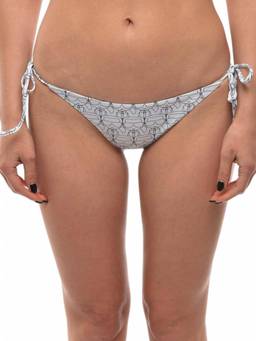 Karl Lagerfeld - White Printed Bikini Bottom