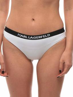 Karl Lagerfeld - Black Logo Bikini Bottom