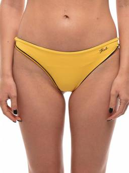 Karl Lagerfeld - Yellow Logo Bikini Bottom