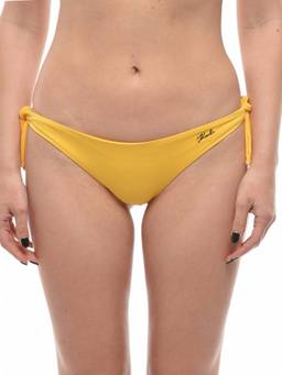 Karl Lagerfeld - Yellow Logo Bikini Bottom
