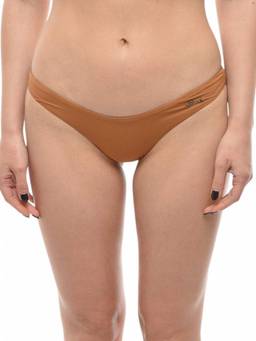 Karl Lagerfeld - Brown Logo Bikini Bottom