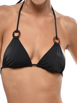Dsquared2 - Black Logo Bikini Top