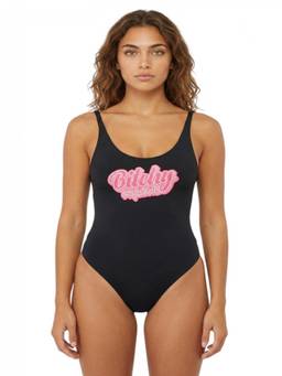 Dsquared2 - Black Graphic Swimsuit