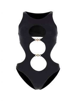 Versace - Black stretch nylon trikini Swimsuit