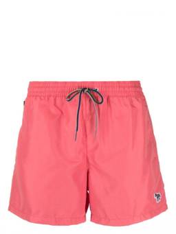 Paul Smith - Pink Logo Swim Shorts