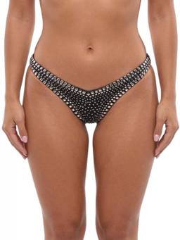 Dsquared2 - Black Studded Bikini Bottom