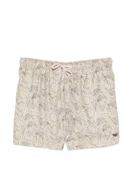 EMPORIO ARMANI - Light Brown Swim Shorts
