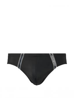 EMPORIO ARMANI - Black Logo Swim Briefs
