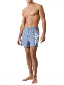 Karl Lagerfeld - Light Blue Swim Shorts