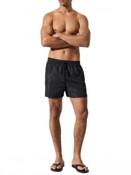 Karl Lagerfeld - Black Logo Swim Shorts