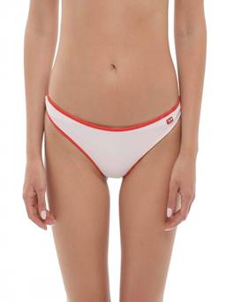 Diesel - White Logo Bikini Bottom
