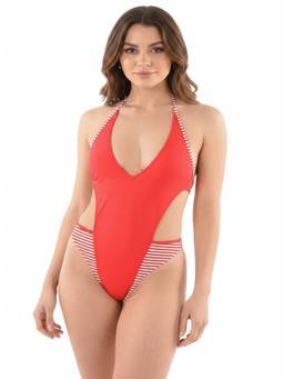 Diesel - Red Stripes Swimsuit
