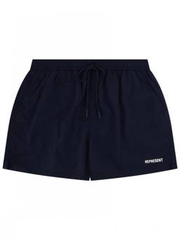 REPRESENT - Navy Blue Swim Shorts