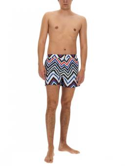 Missoni - Multicolor Chevron Swim Shorts