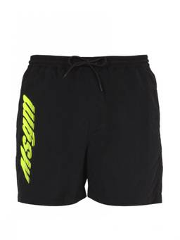 MSGM - Black Logo Swim Shorts