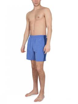 Alexander McQueen - Blue Solid Swimwear