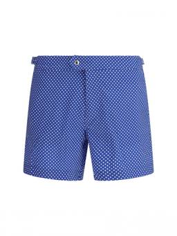 Tom Ford - Blue Polka Dot Swim Shorts