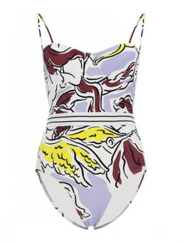 TORY BURCH - Multicolor Printed Swimsuit