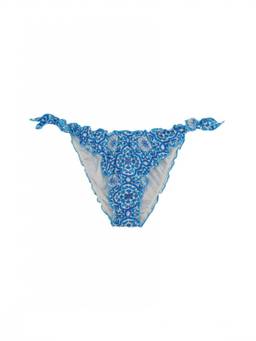 MC2 Saint Barth - Blue Printed Bikini Bottom