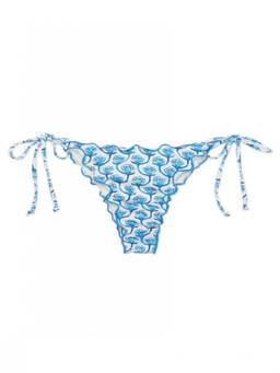 MC2 Saint Barth - Blue Printed Bikini Bottom