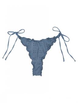 MC2 Saint Barth - Blue Embroidered Bikini Bottom