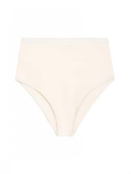 Jil Sander - White Solid Bikini Bottom