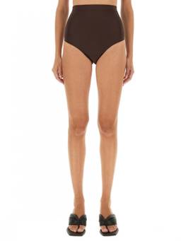 Rick Owens - Brown Solid Bikini Bottom