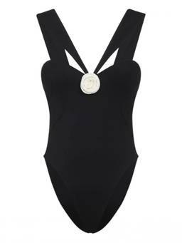 La Reveche - Black Solid Swimsuit