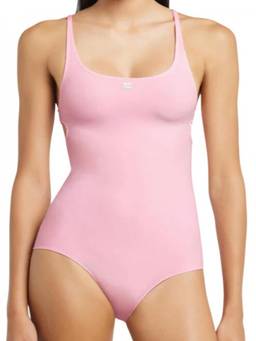 Courreges - Light Pink Solid Swimsuit