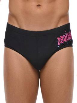 Dsquared2 - Black Logo Swim Briefs