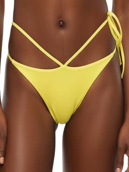 Dsquared2 - Yellow Solid Bikini Bottom