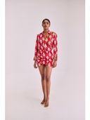 Red color option, Sold out, Currently selected