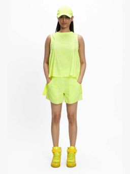 TERRA LUNA - Barbe Yellow Khadi Plain Top