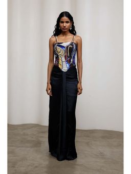Advait - Kiyo Embroidered Multicolor Corset Top