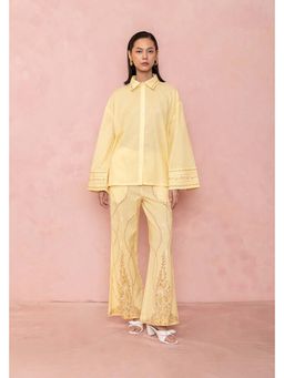 LABEL NAARITI - Trisha Yellow Shirt