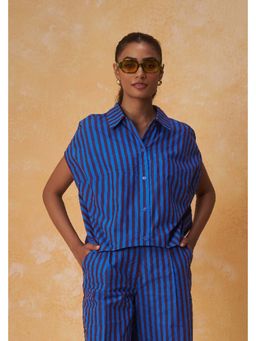 Muvazo - Royal Marina Stripe Top